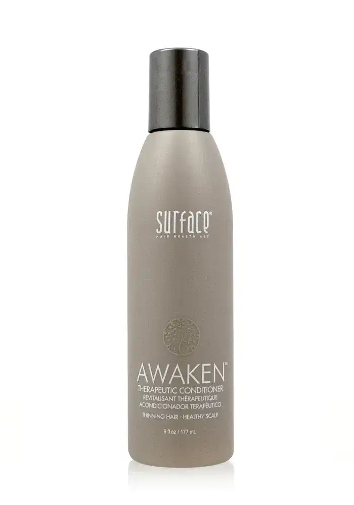 Surface Awaken Therapeutic Conditioner bottle for thinning hair and a healthy scalp, 8 oz.